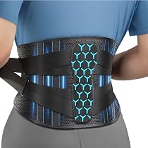 Amazon | 悠介楽 腰痛ベルト コルセット【人体工学設計】腰サポーター